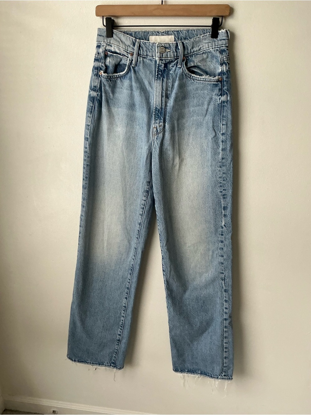 MOTHER SUPERIOR Jeans High Waisted Tunnel Vision Sneak The Other Side Size 26 - Picture 2 of 14